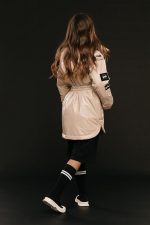 Куртка для девочки GnK С-744 превью фото