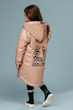 Пальто для девочки GnK С-759 превью фото