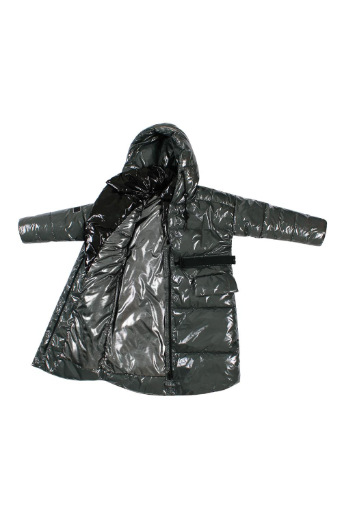 Пальто для девочки GnK ЗС-966 фото